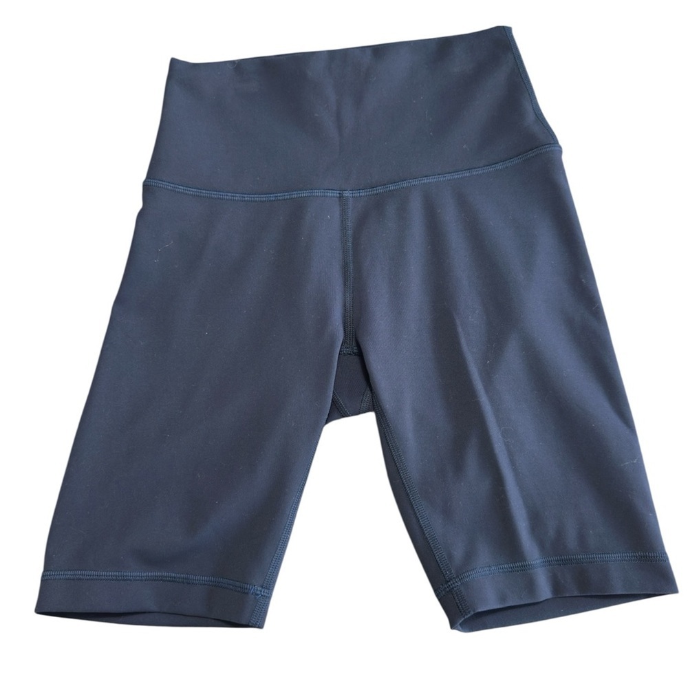 Lululemon Wunder Train High Rise Bike Shorts Womens 4 Stretch Yoga Everlux 8in